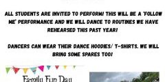 This weekend! We are performing at 12:15...